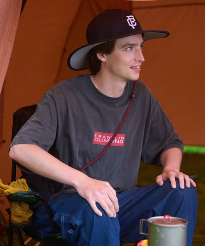 【弗蘭克林攀巖】【傳承】紅色LOGO T恤