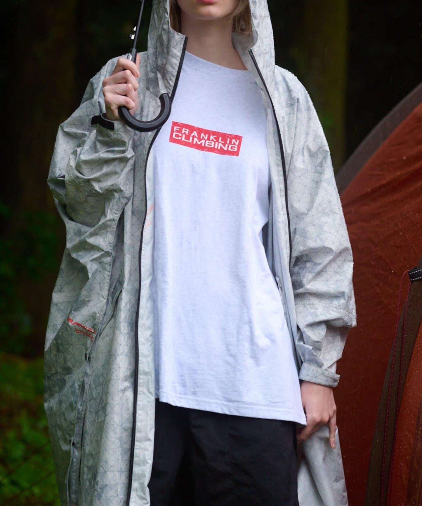 【弗蘭克林攀巖】【傳承】紅色LOGO T恤