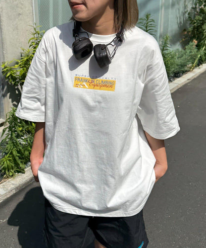 【弗蘭克林攀巖】【傳承】黃色LOGO T恤