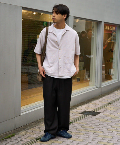 【男女通用】棉麻連體襯衫