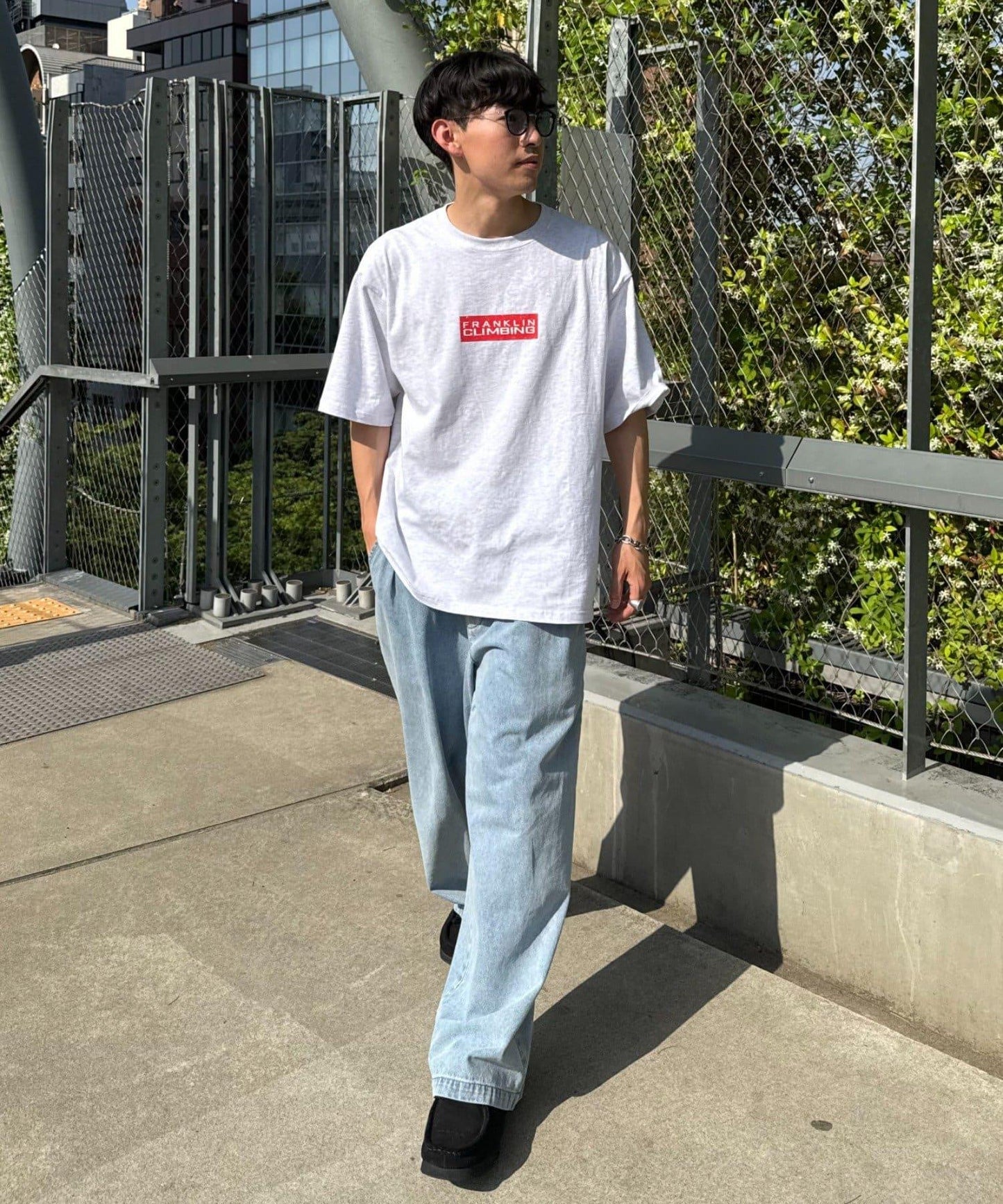 【弗蘭克林攀巖】【傳承】紅色LOGO T恤