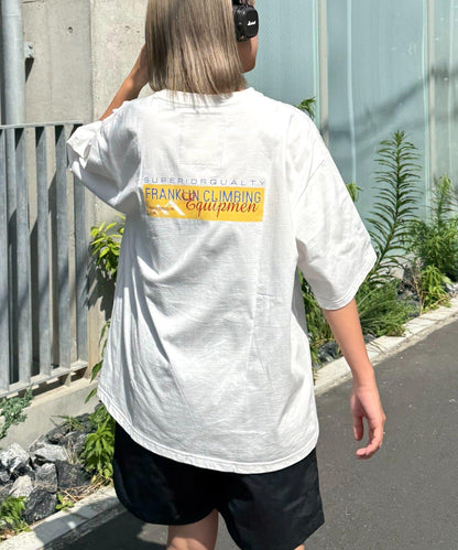 【弗蘭克林攀巖】【傳承】黃色LOGO T恤