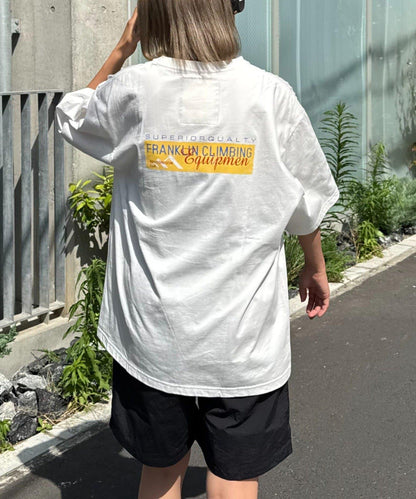 【弗蘭克林攀巖】【傳承】黃色LOGO T恤