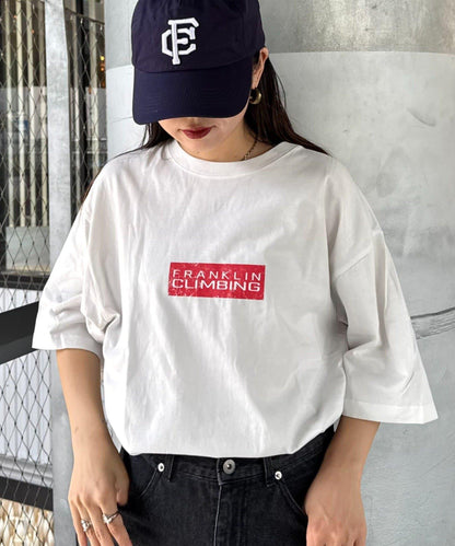 【弗蘭克林攀巖】【傳承】紅色LOGO T恤