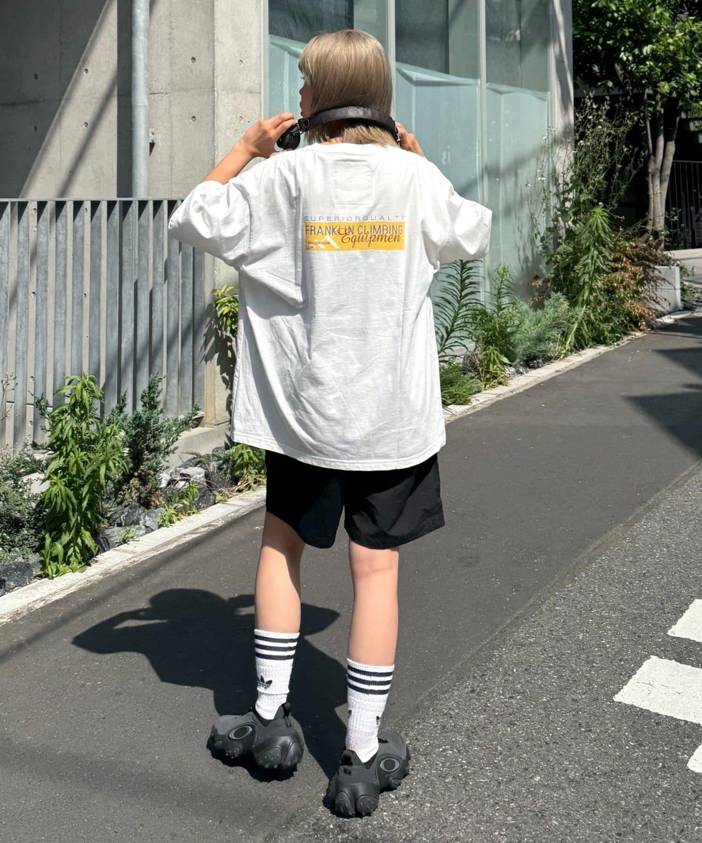 【弗蘭克林攀巖】【傳承】黃色LOGO T恤