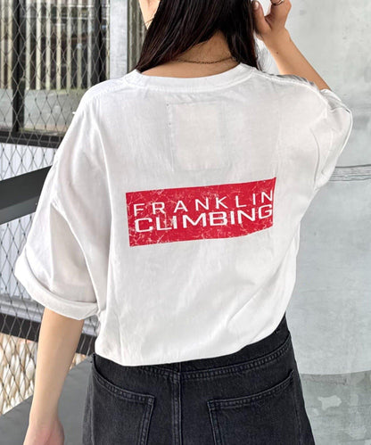 【弗蘭克林攀巖】【傳承】紅色LOGO T恤