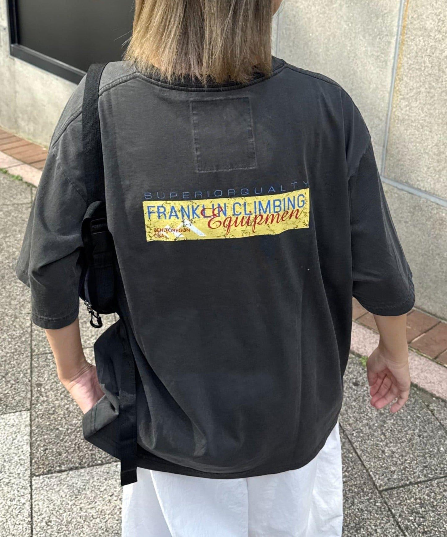 【弗蘭克林攀巖】【傳承】黃色LOGO T恤