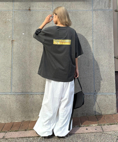 【弗蘭克林攀巖】【傳承】黃色LOGO T恤