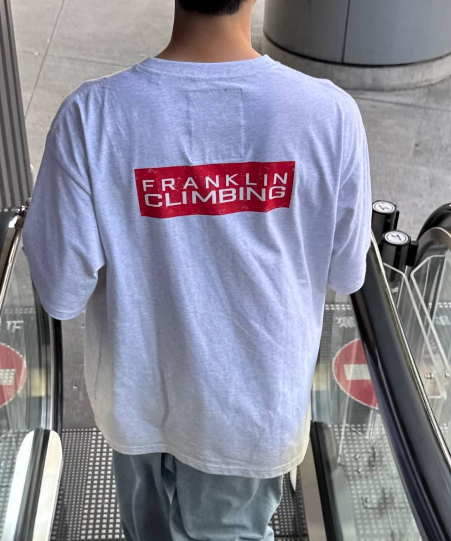 【弗蘭克林攀巖】【傳承】紅色LOGO T恤