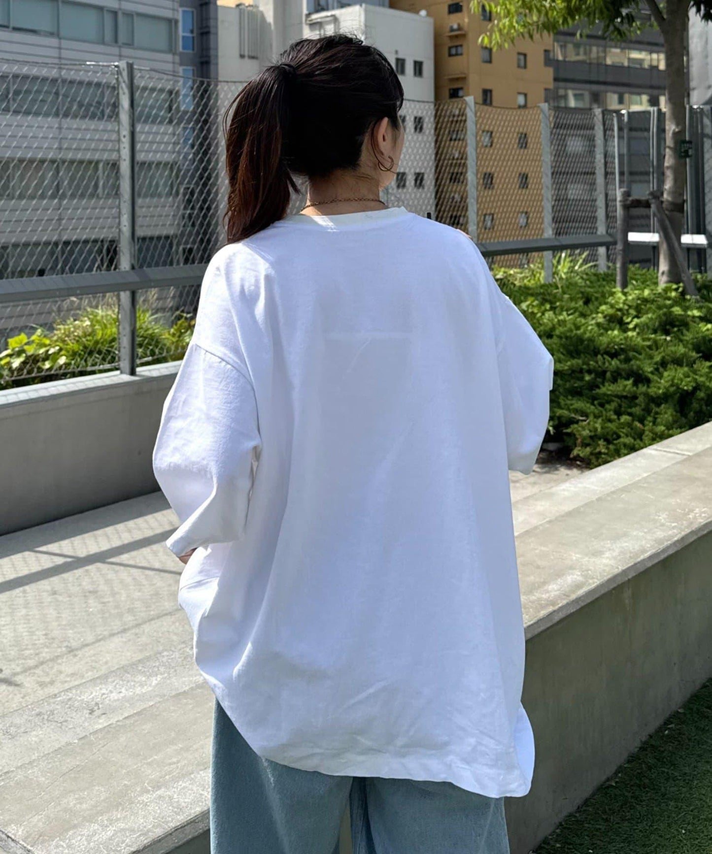 【男女通用】霜凍動感標誌印花T恤