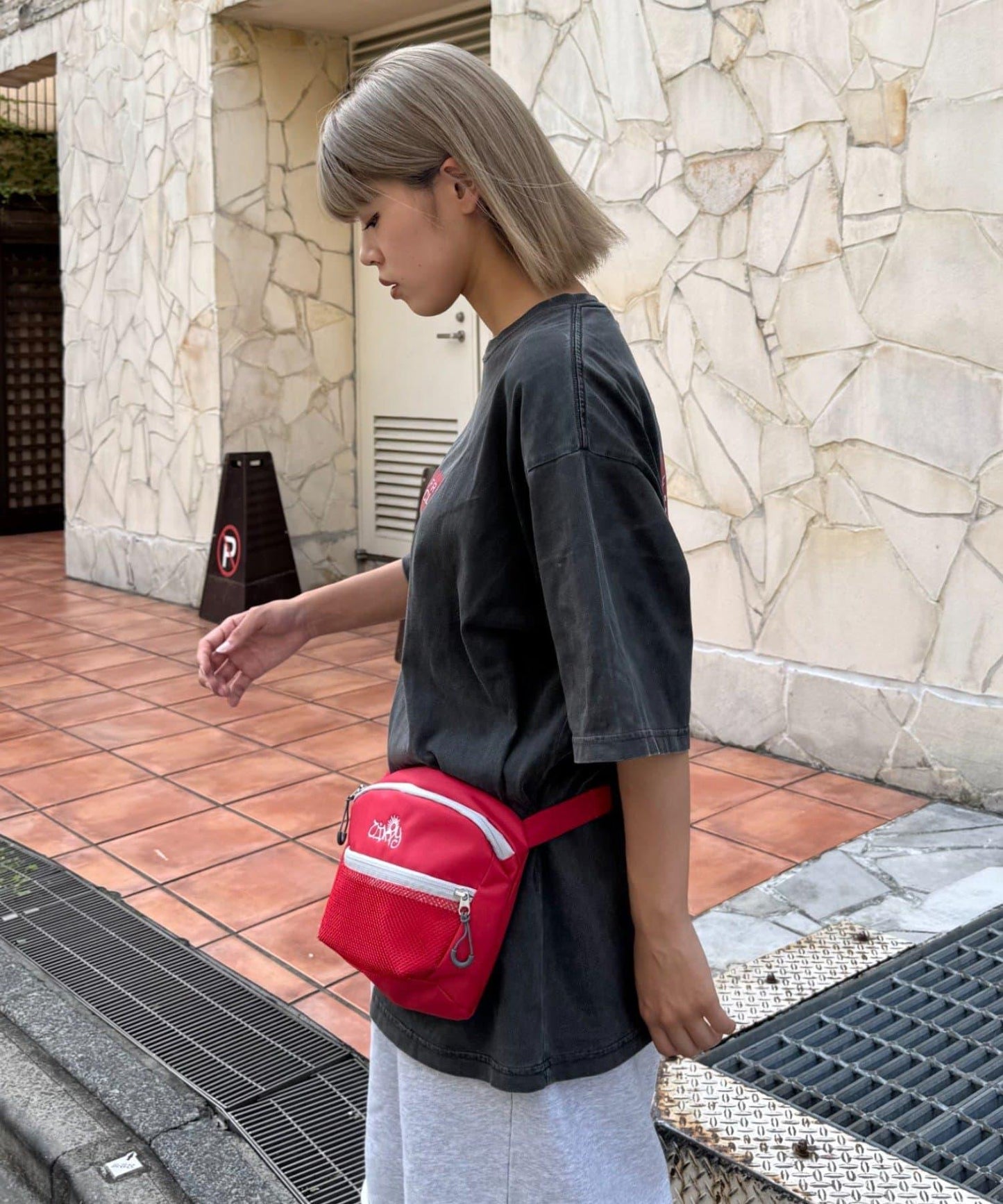 【弗蘭克林攀巖】【傳承】紅色LOGO T恤