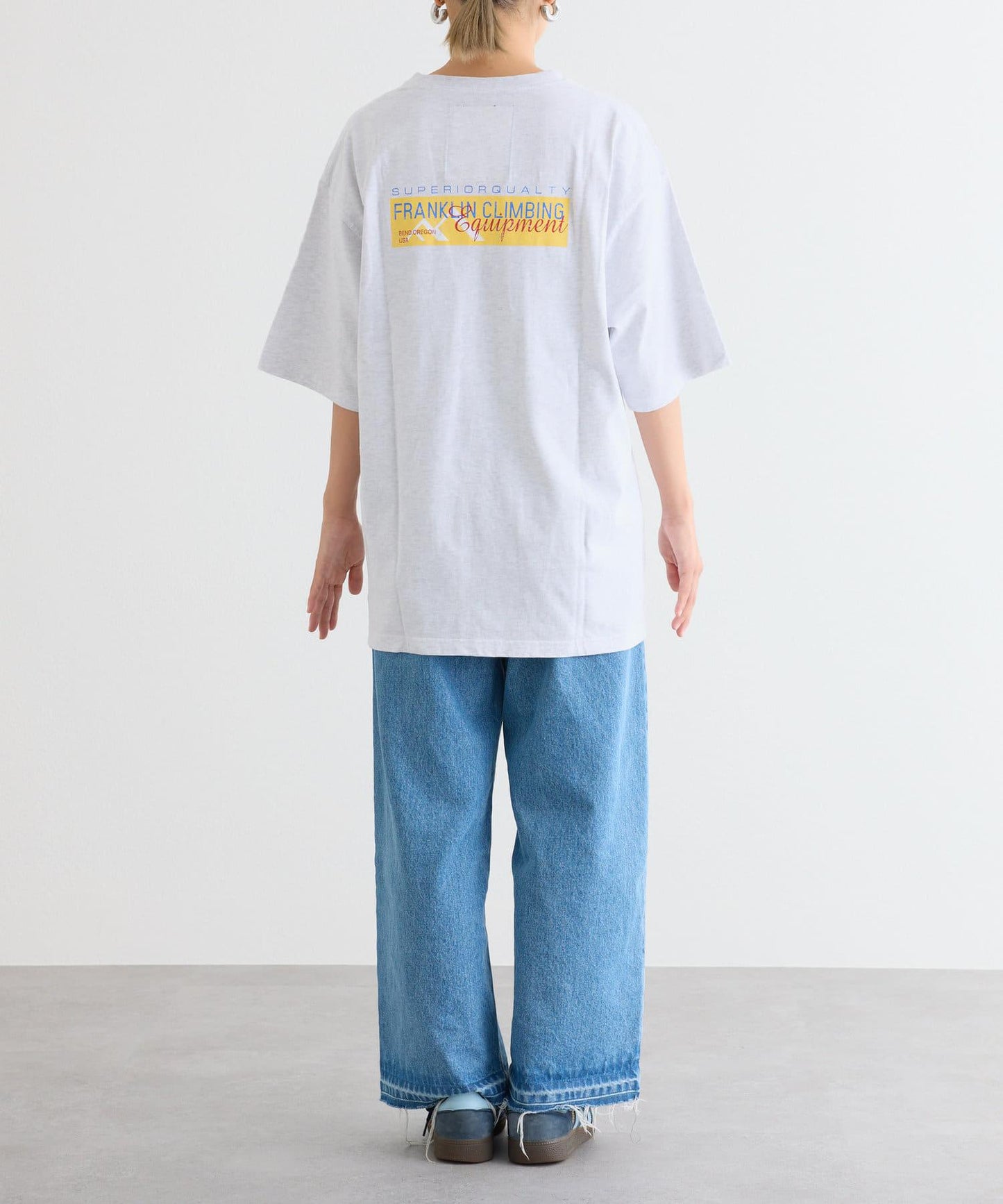 【弗蘭克林攀巖】【傳承】黃色LOGO T恤