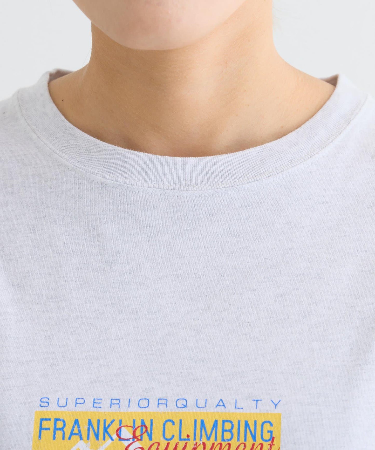 【弗蘭克林攀巖】【傳承】黃色LOGO T恤