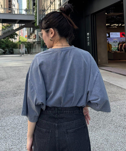 【男女通用】霜凍動感標誌印花T恤
