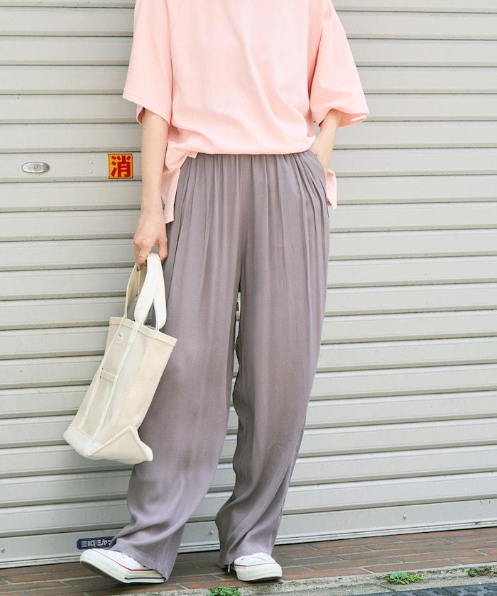 顏色喬策松紗褲/舒適褲