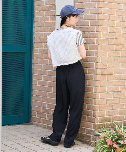 顏色喬策松紗褲/舒適褲