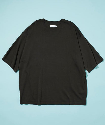 超冰絲圓領針織T恤 【接觸冷感】