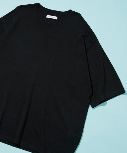 超冰絲圓領針織T恤 【接觸冷感】