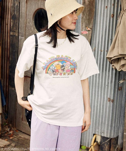 《三麗歐》 彩虹印花T恤