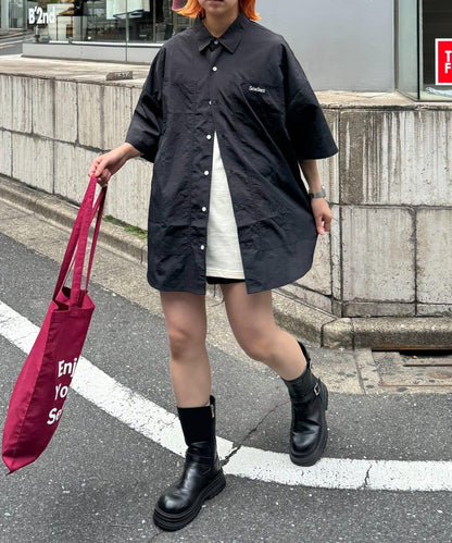 【SEADAM】〈男女通用〉大口袋寬鬆襯衫