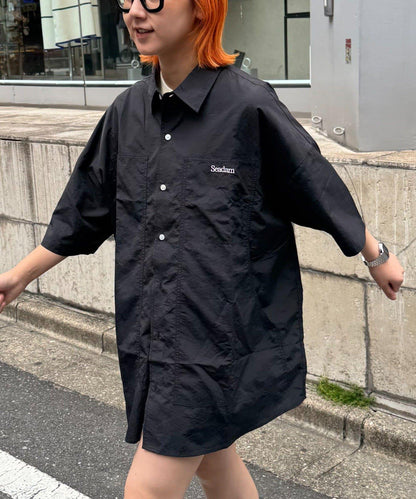 【SEADAM】〈男女通用〉大口袋寬鬆襯衫
