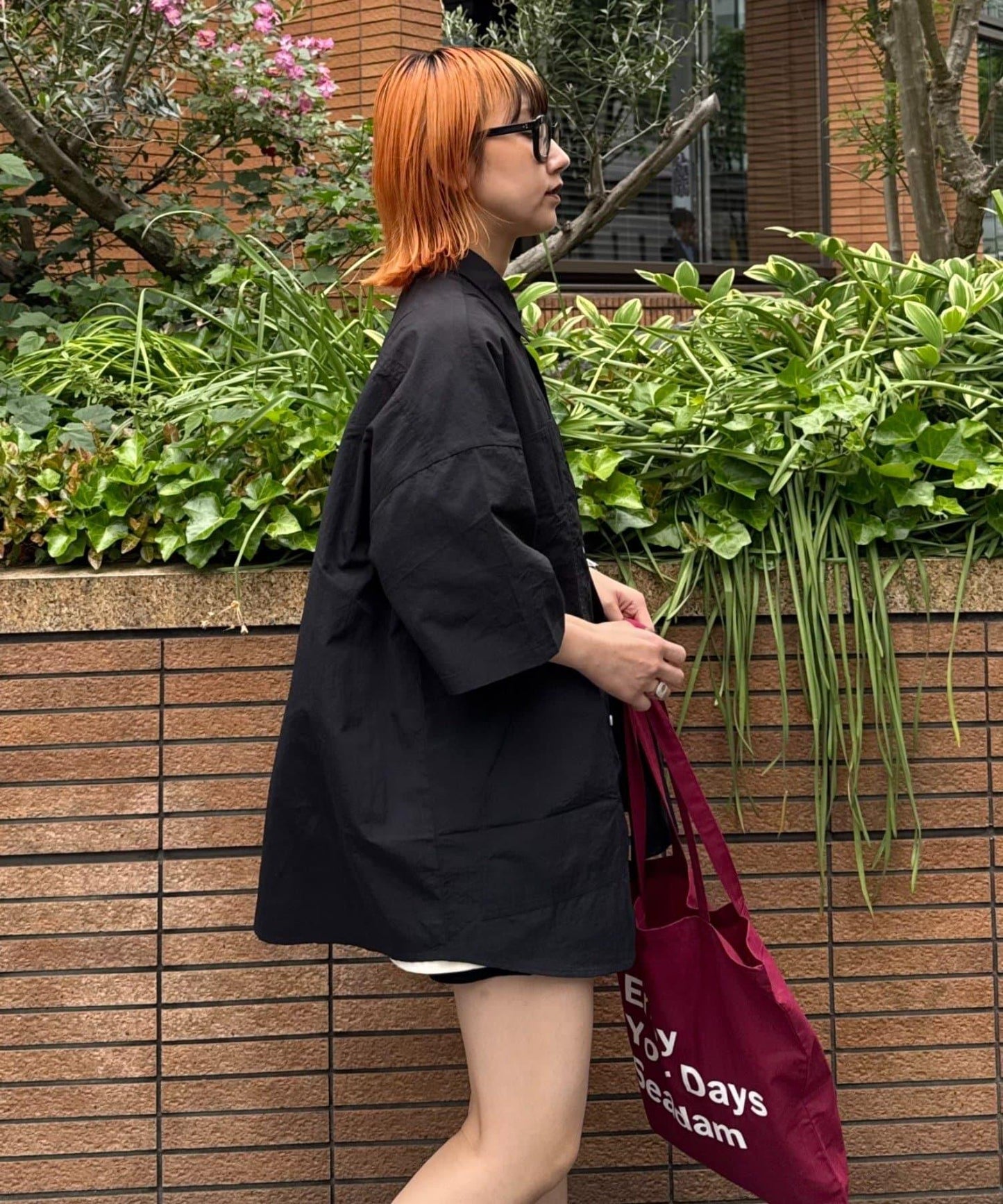 【SEADAM】〈男女通用〉大口袋寬鬆襯衫
