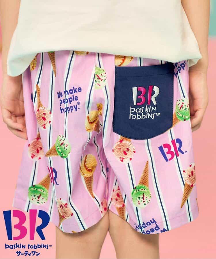 31牌牛仔條紋七分褲