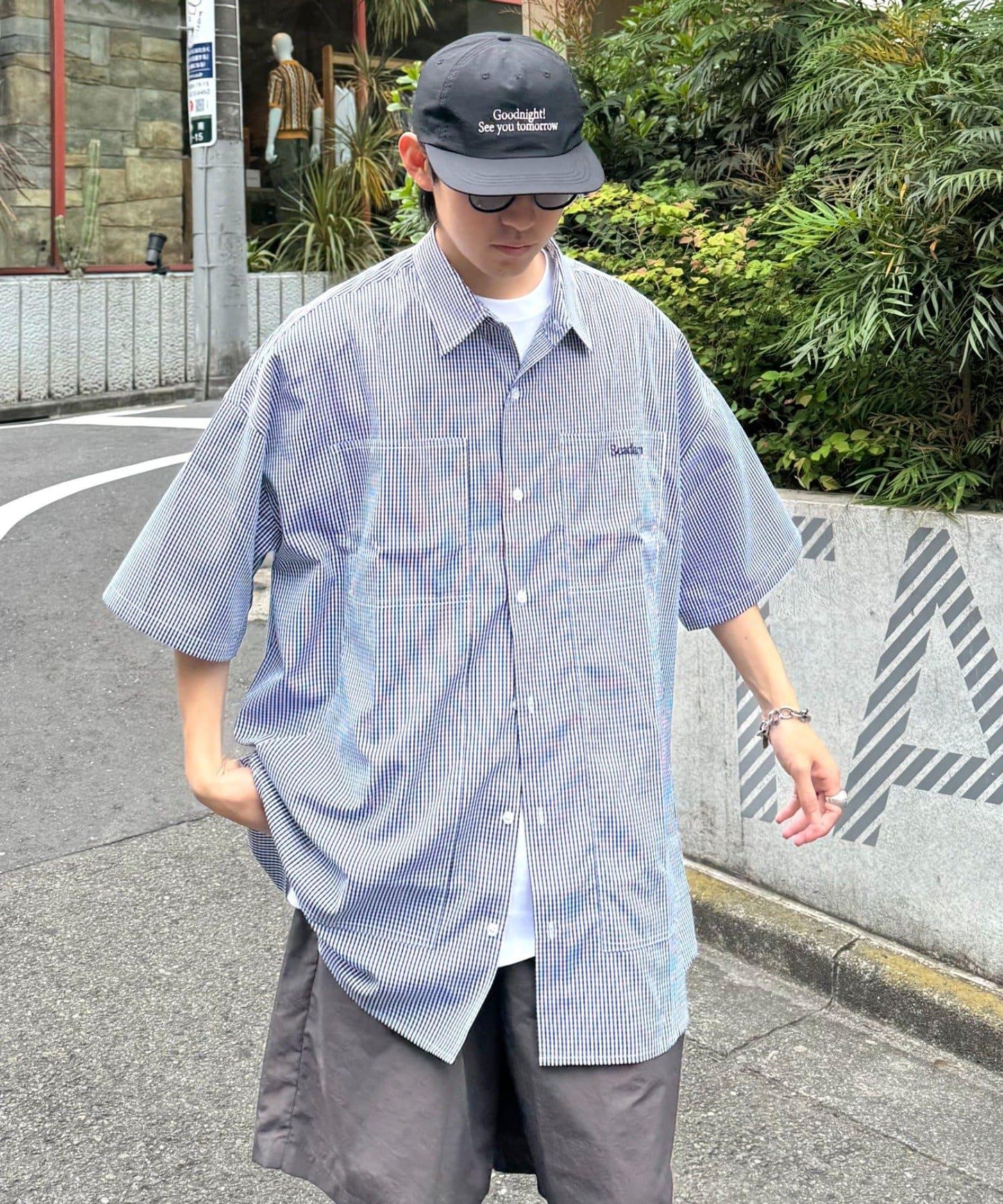 【SEADAM】〈男女通用〉大口袋寬鬆襯衫
