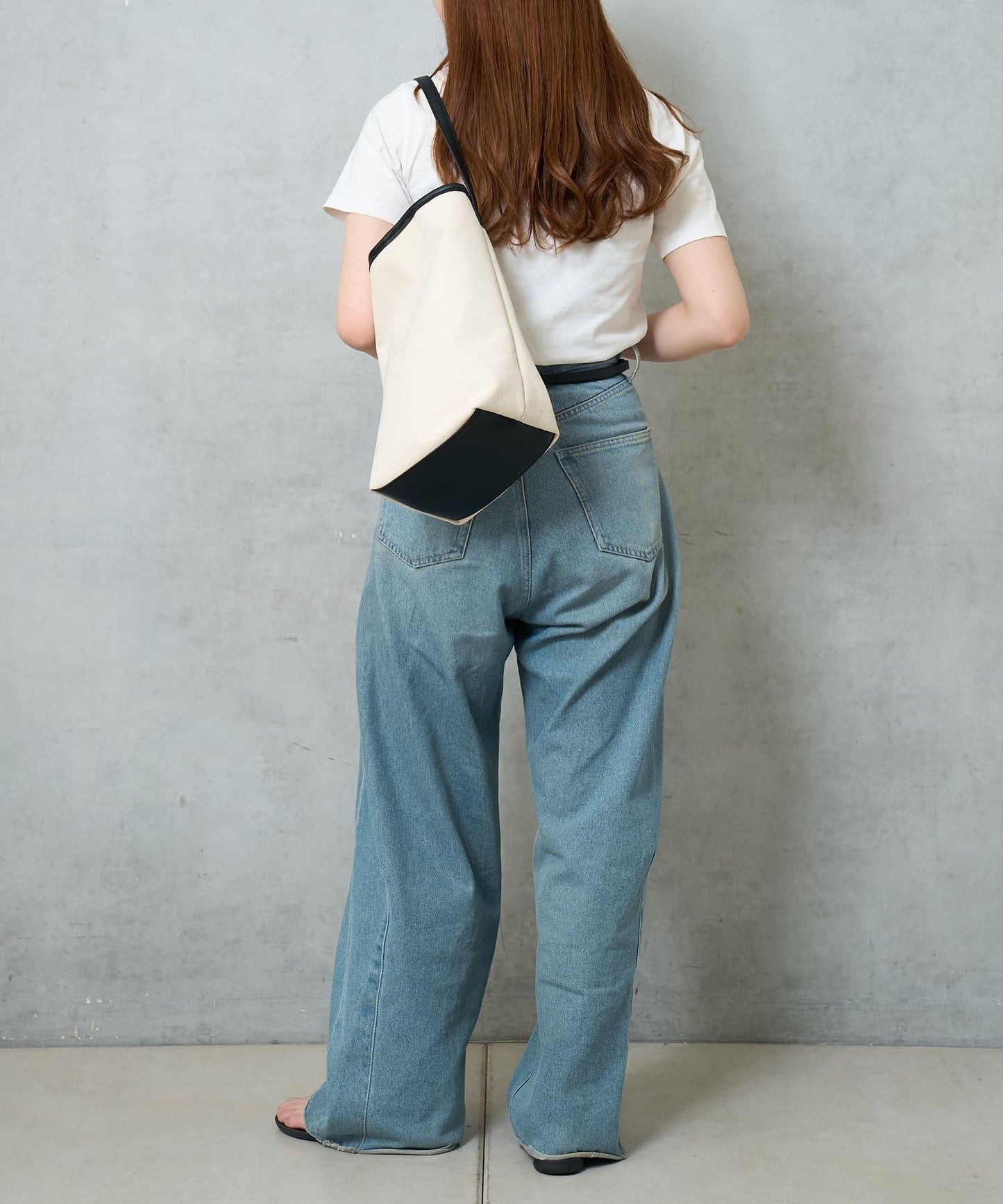 帆布桶型手提包