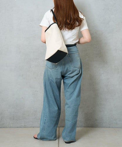 帆布桶型手提包