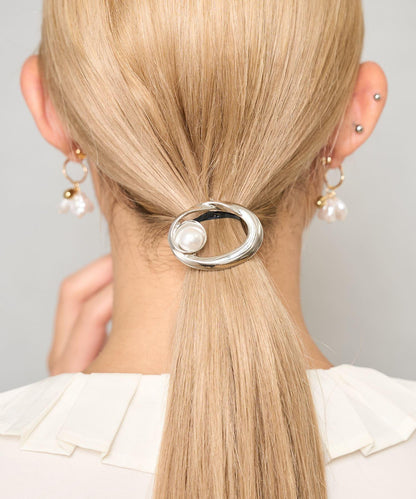 珍珠髮夾