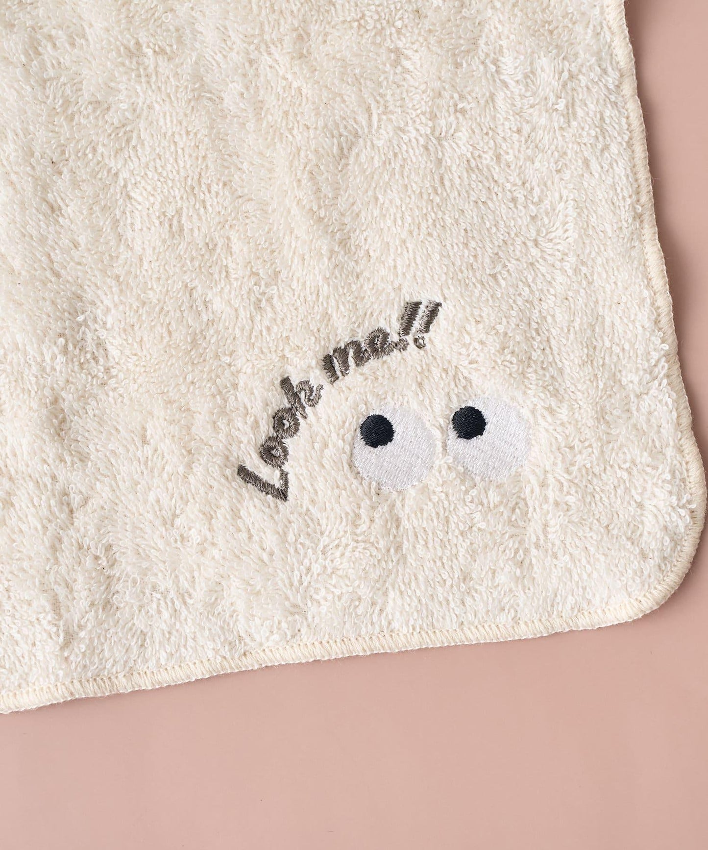 眼睛 刺繡毛巾手帕