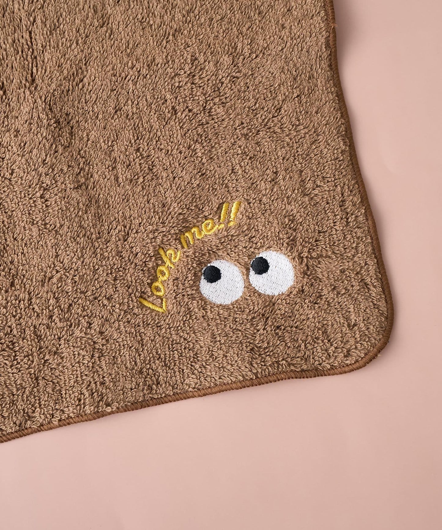 眼睛 刺繡毛巾手帕