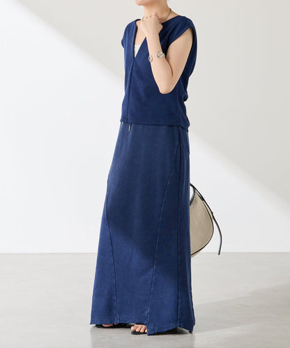 【減肥效果】Q.anos 魚鱗拼接裙