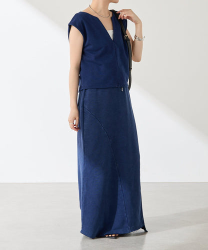 【減肥效果】Q.anos 魚鱗拼接裙