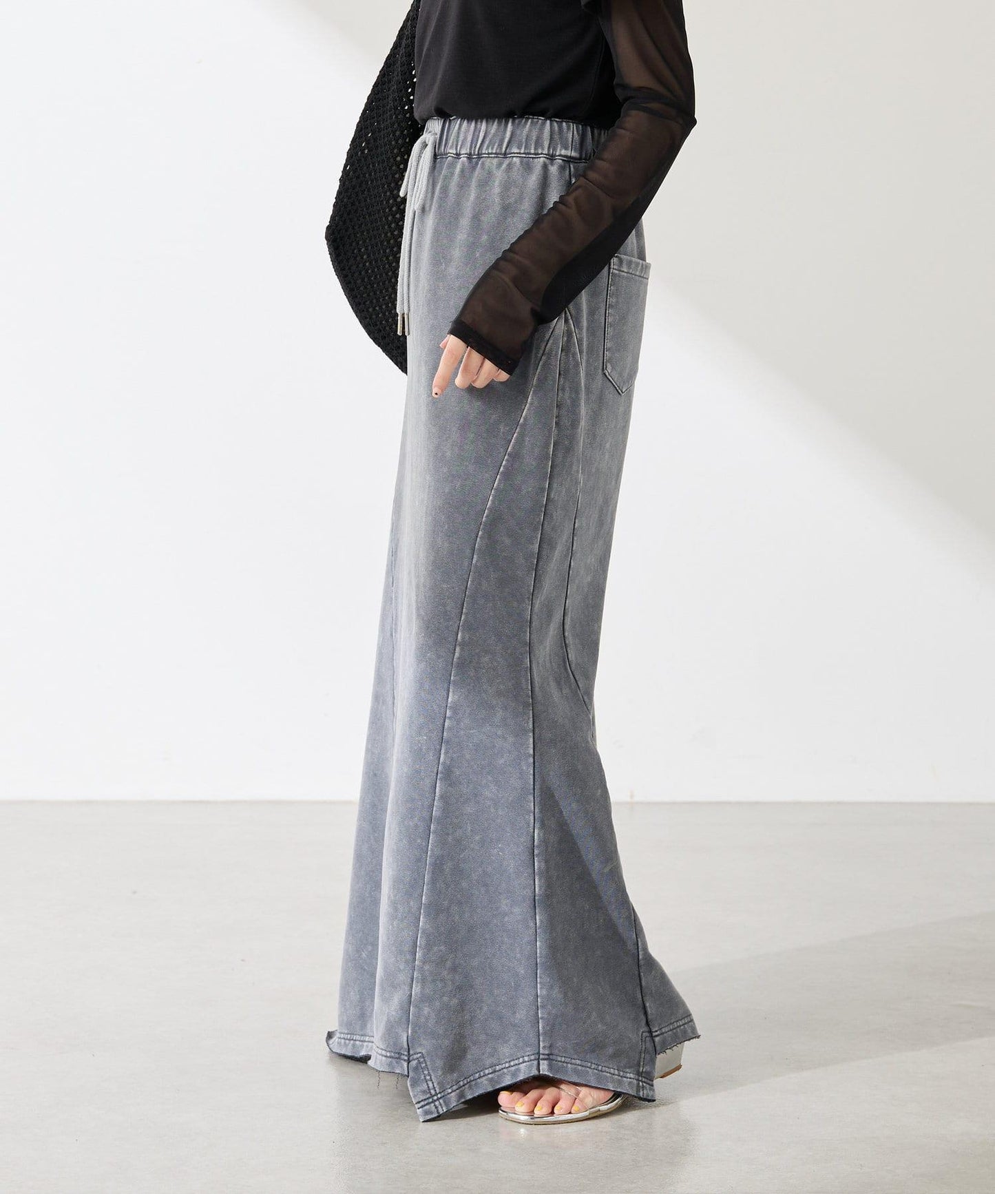 【減肥效果】Q.anos 魚鱗拼接裙