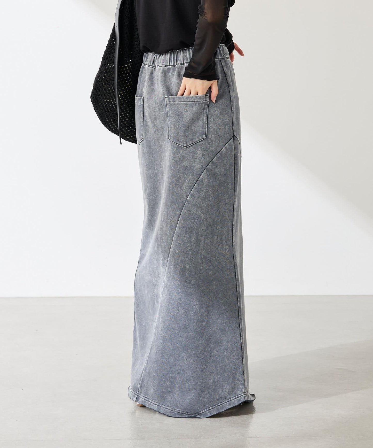 【減肥效果】Q.anos 魚鱗拼接裙