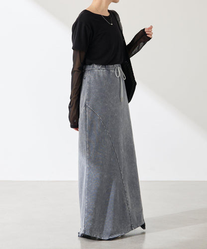 【減肥效果】Q.anos 魚鱗拼接裙