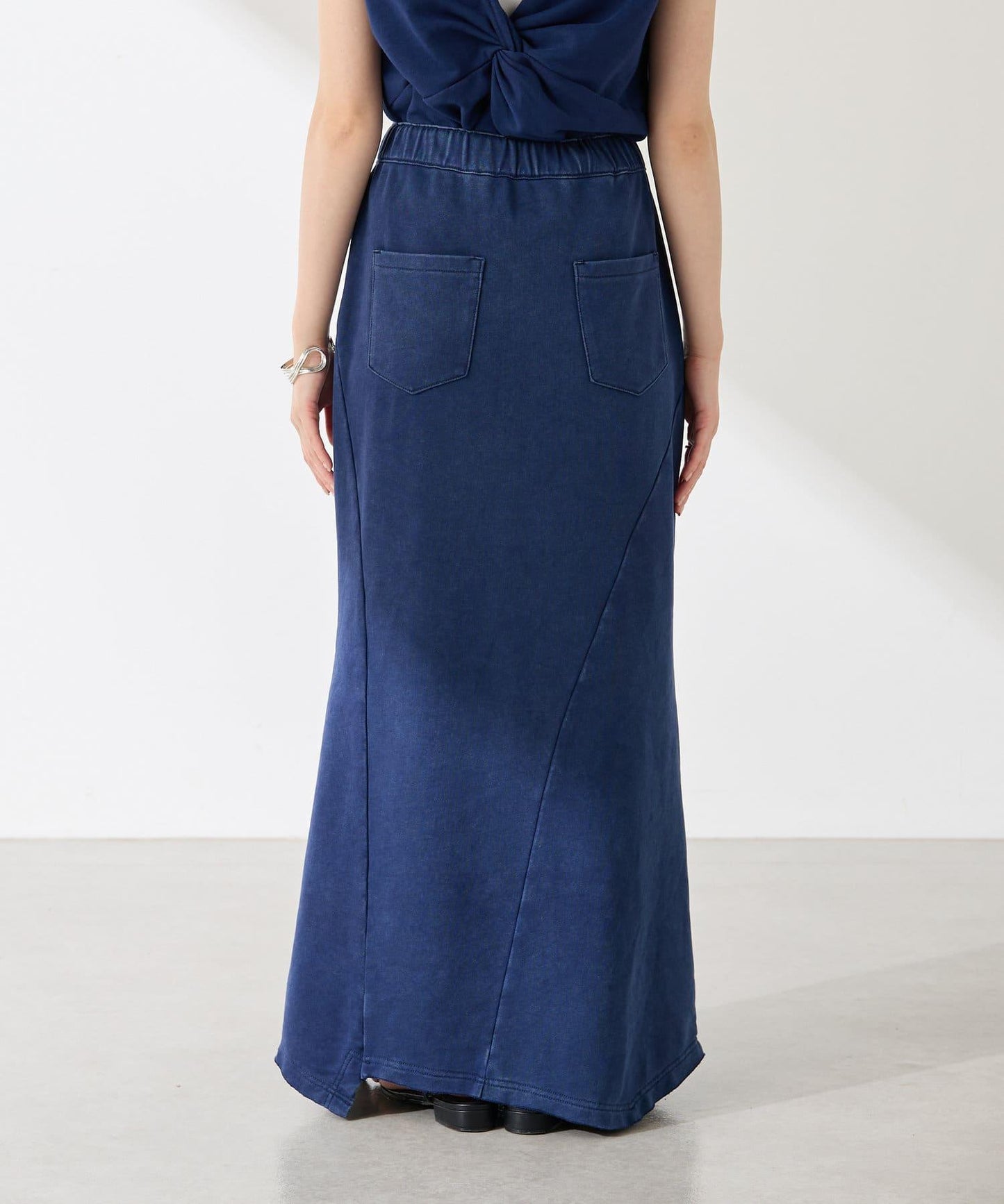 【減肥效果】Q.anos 魚鱗拼接裙