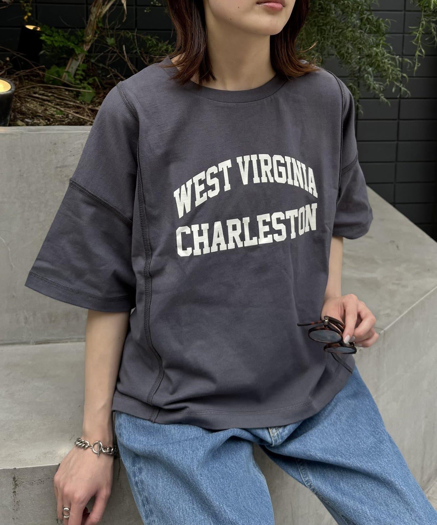 美國棉切換印花T恤