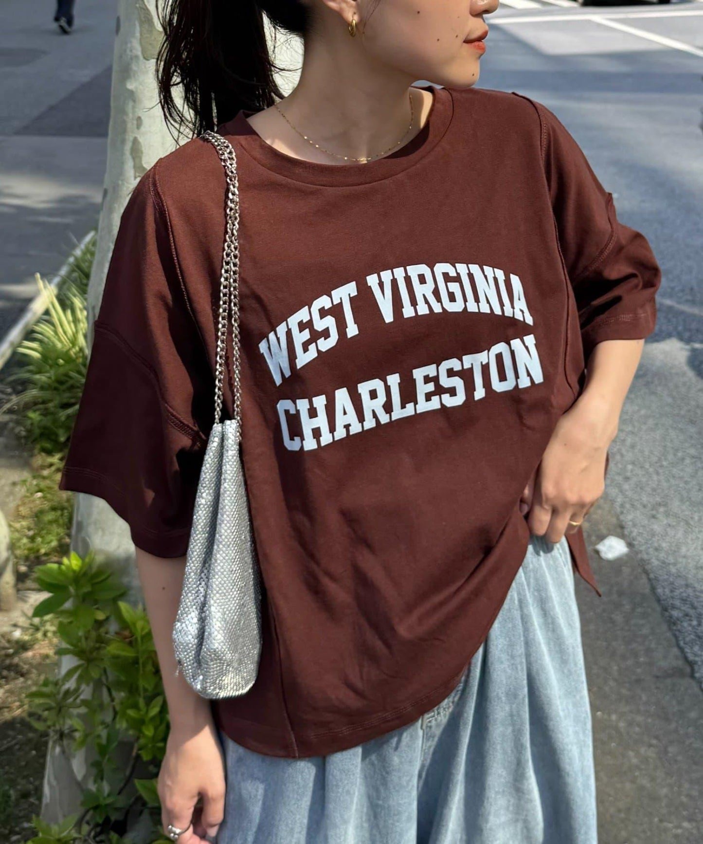 美國棉切換印花T恤