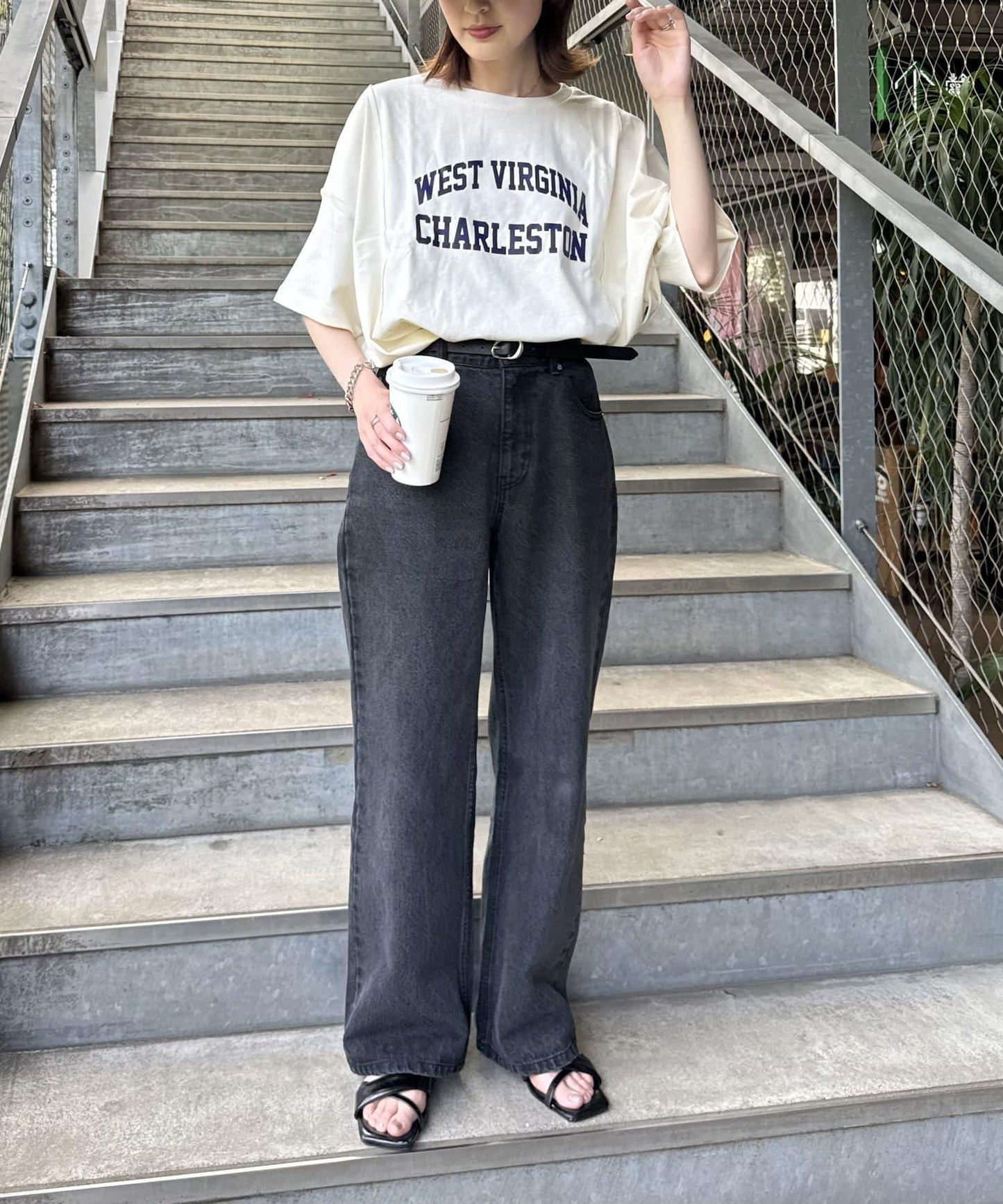 美國棉切換印花T恤