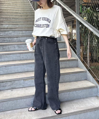 美國棉切換印花T恤