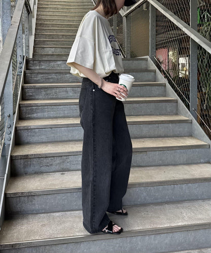 美國棉切換印花T恤