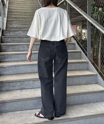 美國棉切換印花T恤