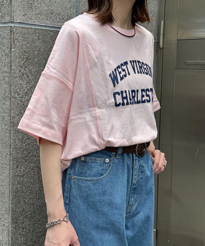 美國棉切換印花T恤