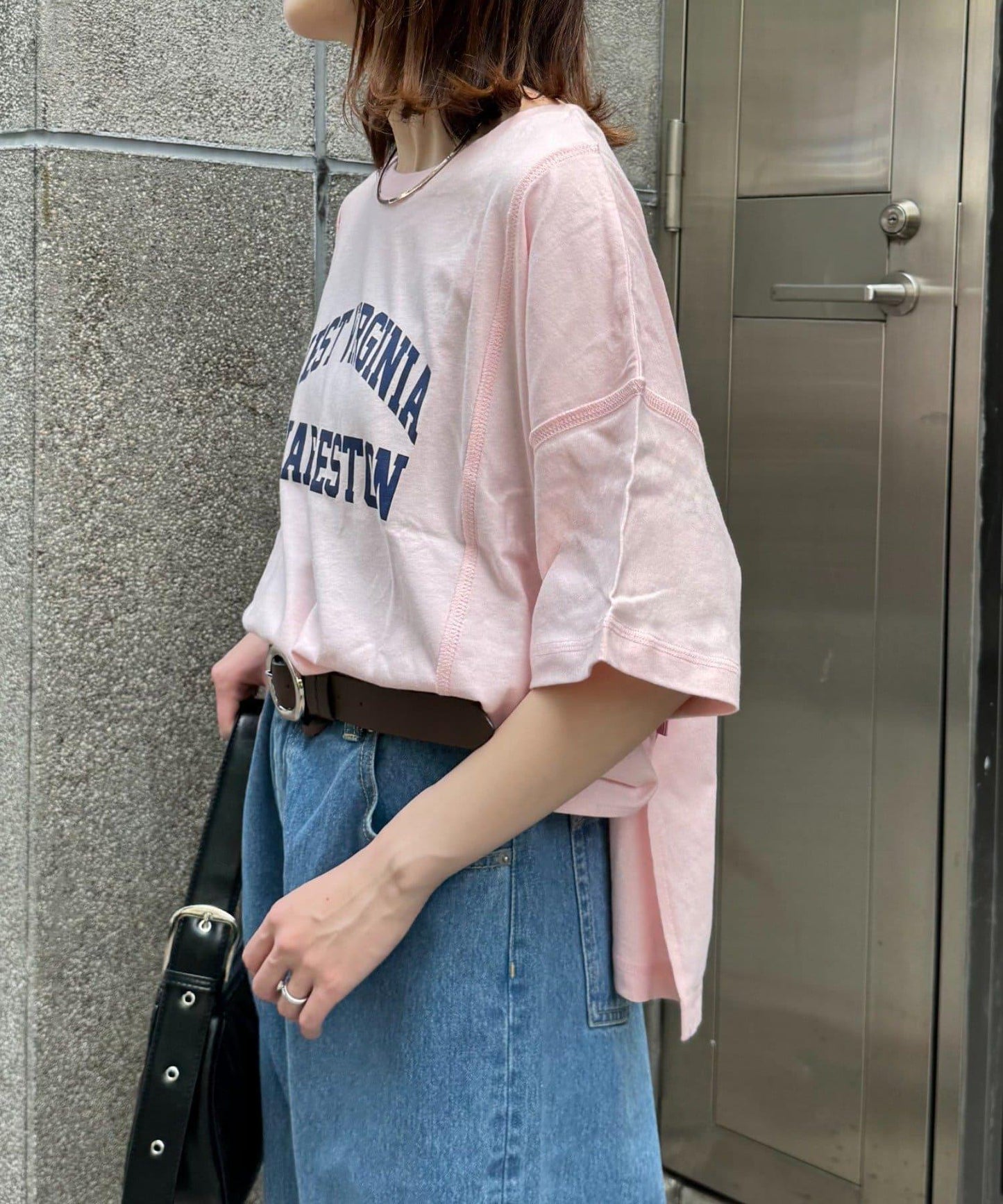 美國棉切換印花T恤