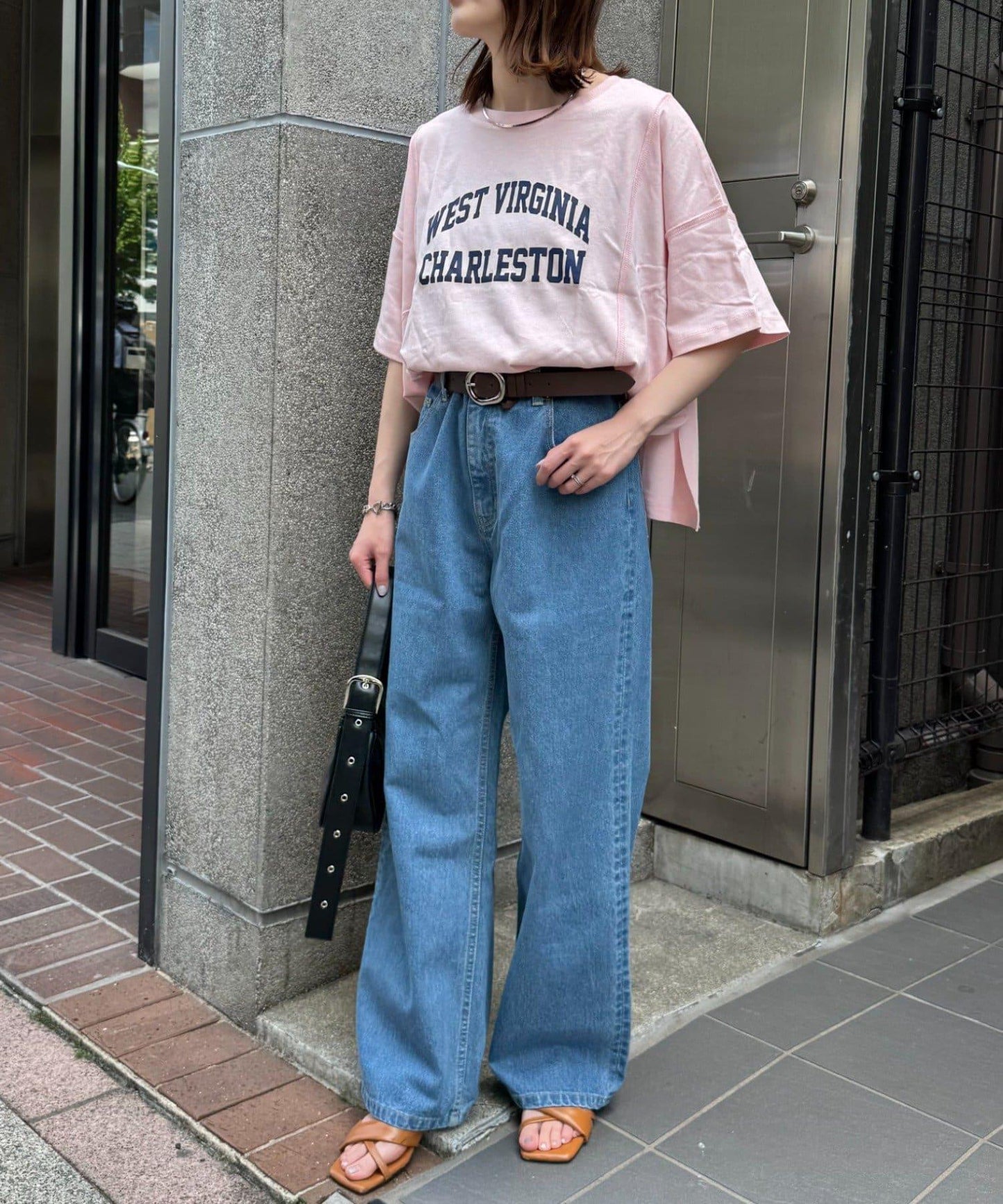 美國棉切換印花T恤