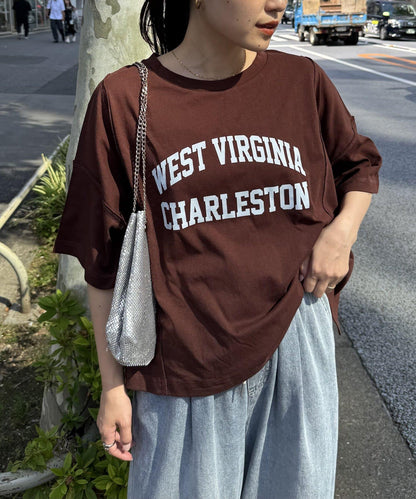 美國棉切換印花T恤