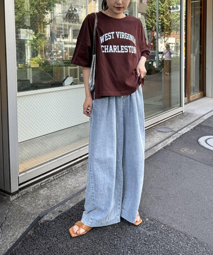 美國棉切換印花T恤